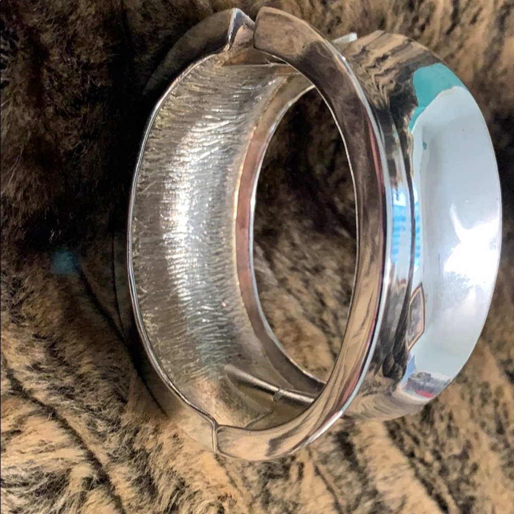 Vintage CUFF spring bracelet! Stunning! #A41 - Picture 2 of 7
